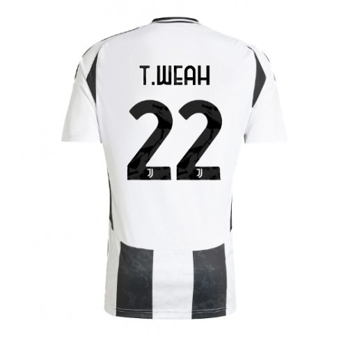 Juventus Timothy Weah #22 Domaci Dres 2024-25 Kratak Rukav